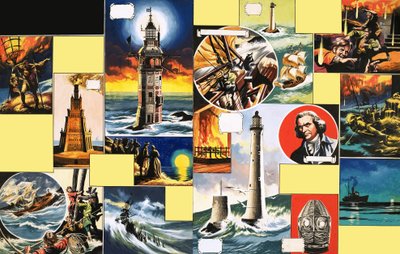 O farol de Eddystone de Ron Embleton