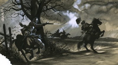 O Agricultor que Governou Inglaterra, Morte e Glória no Mouro de Ron Embleton