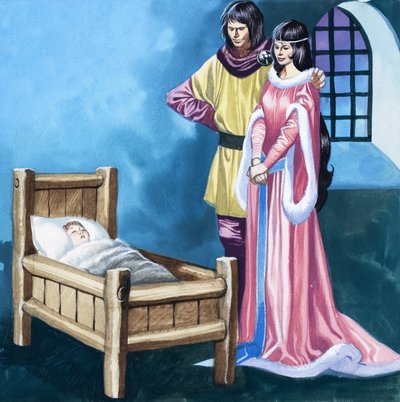 A Lenda de Gudrun: Hagen mata o Grifo de Ron Embleton