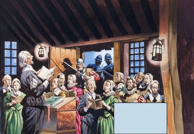 Os Pais Peregrinos de Ron Embleton