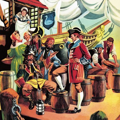 Os Piratas de Penzance de Ron Embleton