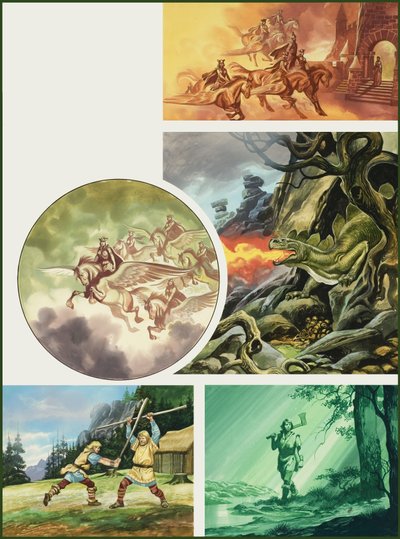 O Anel dos Nibelungos de Ron Embleton