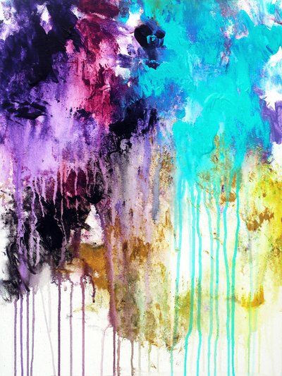Movimento Abstrato Vibrante de Ron Halfant