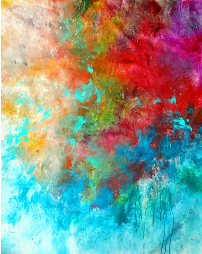Explosão de cores vibrantes de Ron Halfant