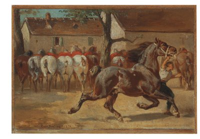 Trotar um cavalo de Rosa Bonheur
