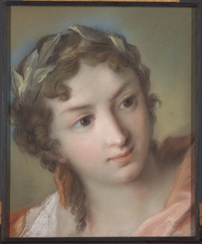Uma musa de Rosalba Carriera (attributed to)