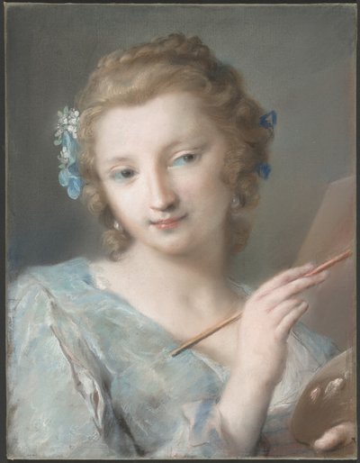 Alegoria da Pintura de Rosalba Carriera