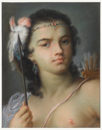 Personificação da América de Rosalba Carriera