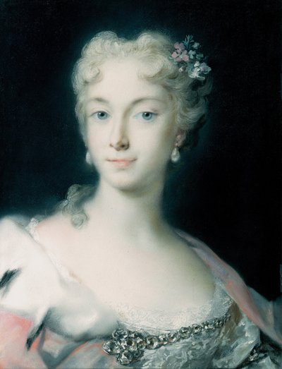 Maria Teresa, Arquiduquesa de Habsburgo 1717-1780, 1730 de Rosalba Giovanna Carriera