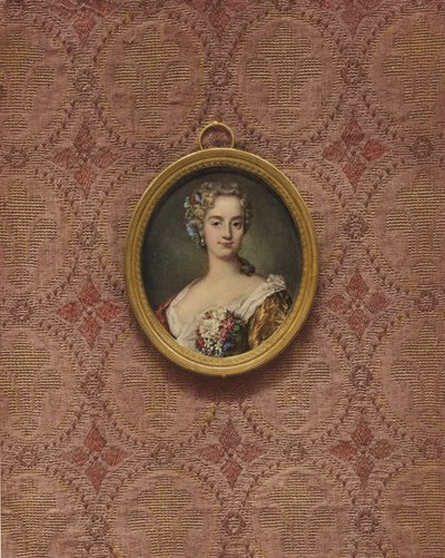 Retrato de uma senhora desconhecida de Rosalba Giovanna Carriera