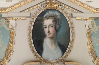 A Dama da Pousada (pastel) de Rosalba Giovanna Carriera