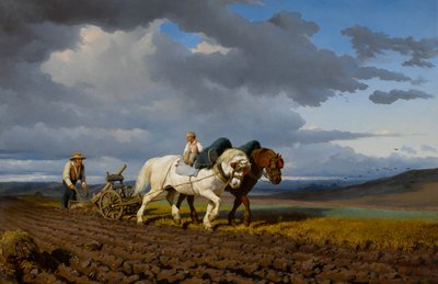 O Arado, 1844. de Rosa Bonheur