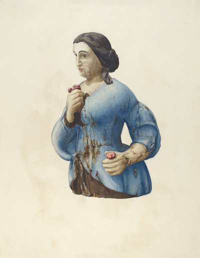 Figura de proa de Rosamond P. Gray