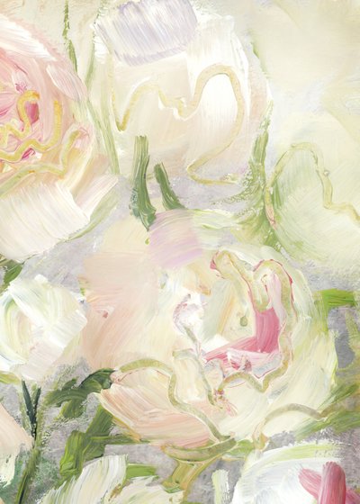 Flores cor-de-rosa cremosas de Rosana Laiz Blursbyai