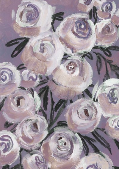 Rosas Lavanda Suaves de Rosana Laiz Blursbyai