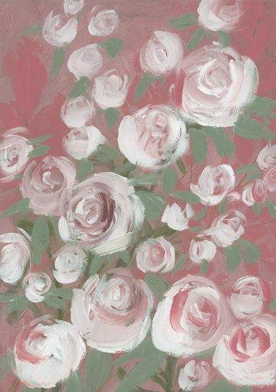Rosas rosa claro de Rosana Laiz Blursbyai