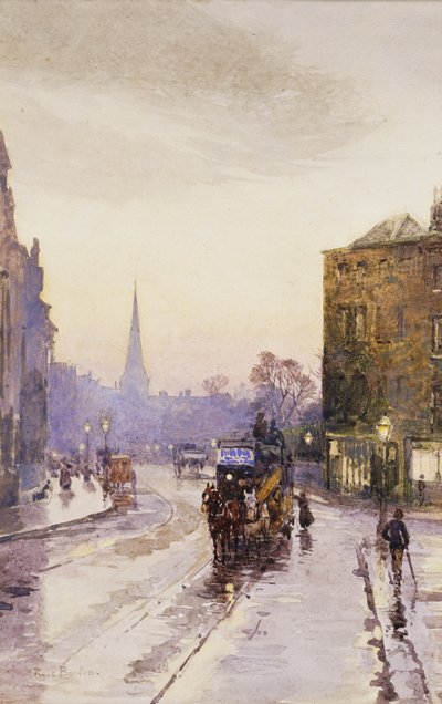 Pegar o bonde na rua Nassau, em Dublin, de Rose Maynard Barton
