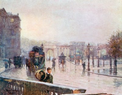 Hyde Park Corner: dia molhado de Rose Maynard Barton