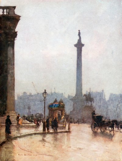 Coluna de Nelson e Pórtico de St Martin&39;s-in-the-Fields de Rose Maynard Barton