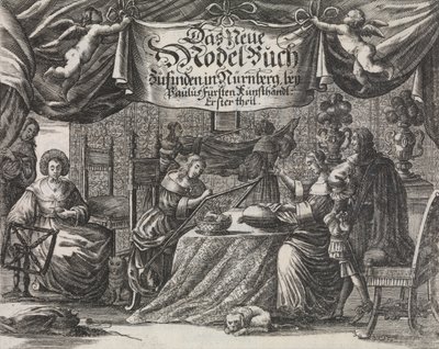 O novo modelo de livro. . .Primeira parte, cerca de 1660. de Rosina Helena Fürst