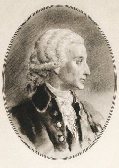 Antoine-Laurent de Lavoisier, também conhecido como Antoine Lavoisier após a Revolução Francesa, de Living Biography of Famous Men. de Ross Gordon
