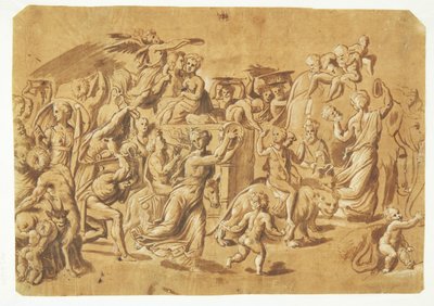 Triunfo de Baco de Rosso Fiorentino