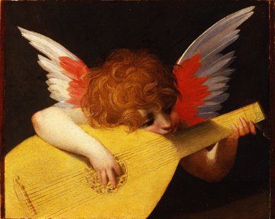 Anjo Musical, 1521 de Rosso Fiorentino