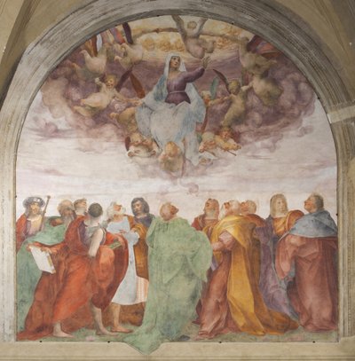 A Assunção da Virgem Maria de Rosso Fiorentino