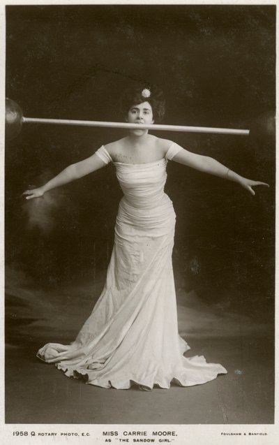 Carrie Moore, atriz australiana, c1900s. de Rotary Photo