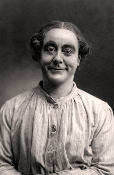 George Robey 1869-1954, artista de music hall, 1907. de Rotary Photo