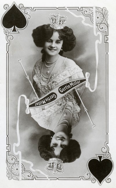 Gertie Millar, atriz e cantora britânica, c1905. de Rotary Photo