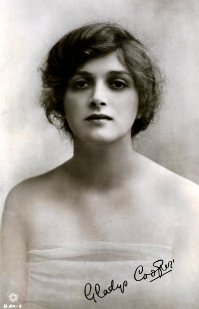 Gladys Cooper 1888-1971, atriz inglesa, início do século XX. de Rotary Photo