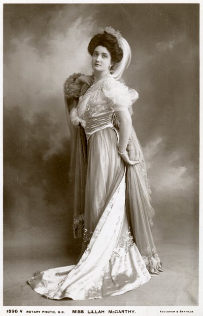 Lillah McCarthy, atriz britânica e gerente teatral, c1900s. de Rotary Photo