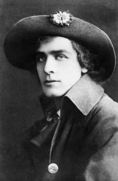 Matheson Lang 1879-1948, ator canadense, 1904. de Rotary Photo