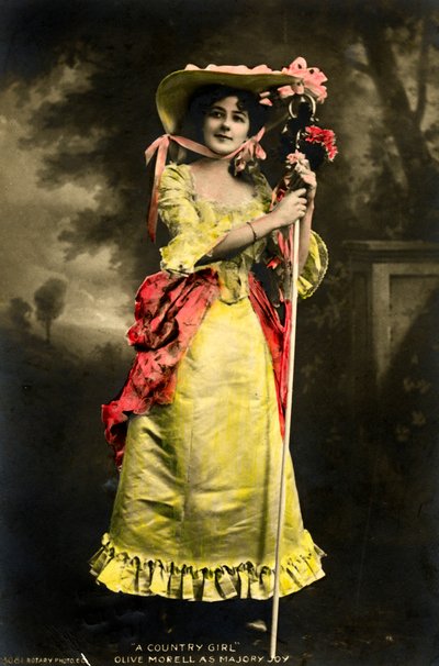 Olive Morell, atriz, 1903. de Rotary Photo