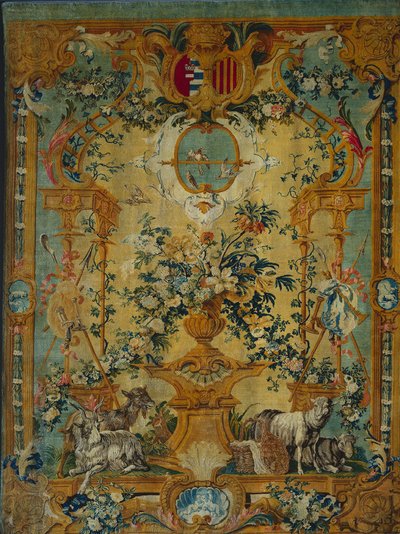 Painel: Primavera de Royal Savonnerie Manufactory, Chaillot Workshops