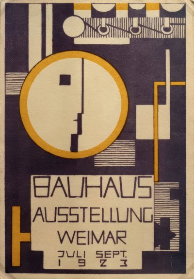 Exposição Bauhaus Weimar Julho Setembro de 1923 de Rudolf Baschant