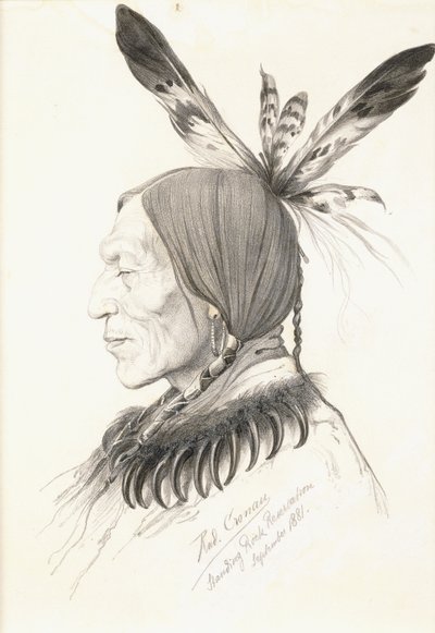 Heu-Topa, Quatro Chifres ou Jagoo, O Narrador, Chefe dos Hunkpapa Sioux de Rudolf Cronau