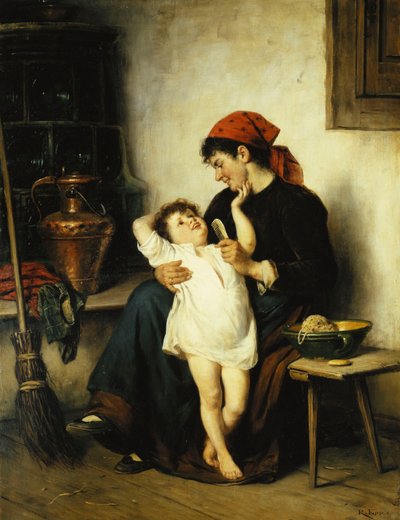 Hora do banho, de Rudolf Epp
