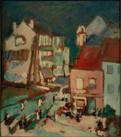 Cena de rua em Knokke de Rudolf Grossmann