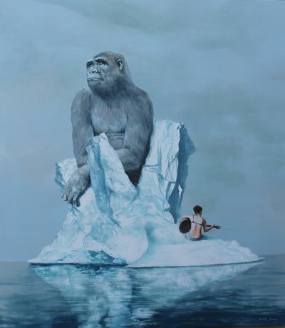 Serenata do Gorila no Iceberg de Rudolf Kosow