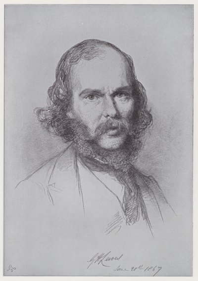 George Henry Lewes (litho) de Rudolf Lehmann
