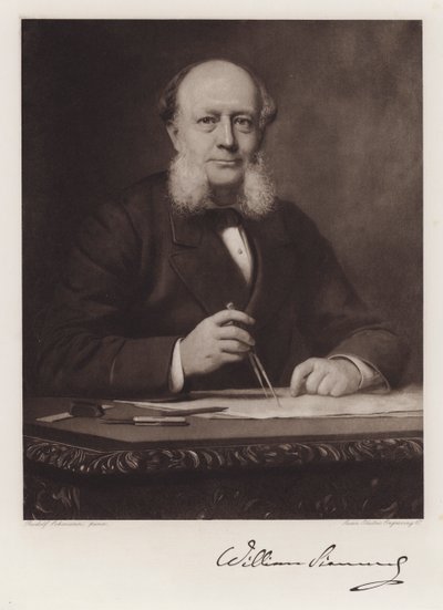 Karl Wilhelm Siemens (litho) de Rudolf Lehmann