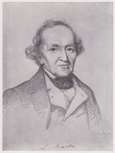 Leopold Von Ranke (litho) de Rudolf Lehmann