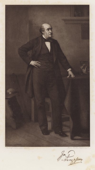 Sir William Fergusson (litho) de Rudolf Lehmann