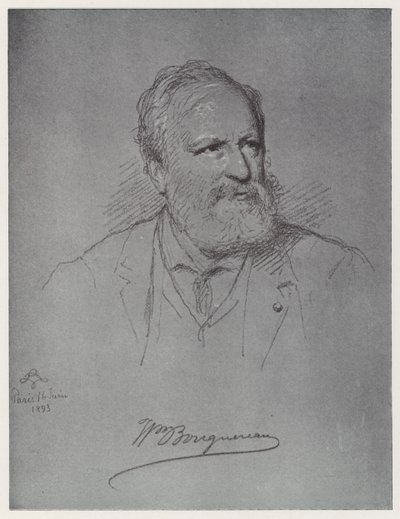 William Adolphe Bouguereau (litho) de Rudolf Lehmann