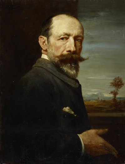 auto-retrato de Rudolf Michael Kuppelmayr