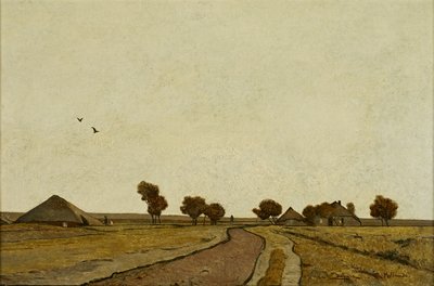 Paisagem holandesa com roças de Rudolf Ribarz