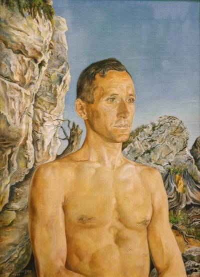 Ernst Jünger de Rudolf Schlichter