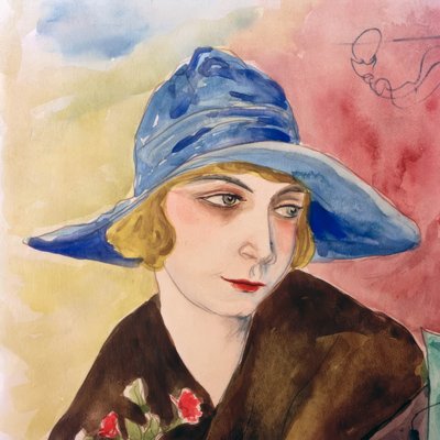 Saudações de Lesbos (excerto) de Rudolf Schlichter